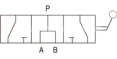 Гидравлическая схема крана DDF3V05